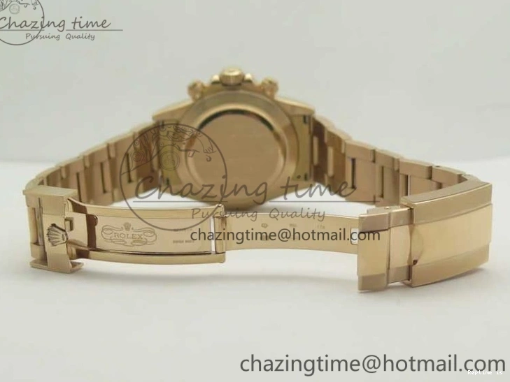 1230 Daytona 116595RBOW RG Rainbow Crystal BLF Best Edition Black Dial on RG Bracelet A RelaxedFit 3353